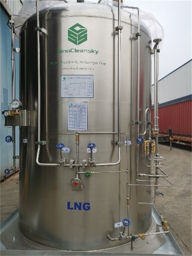  Tanque Microbulk LNG 2000L